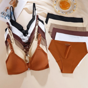 (Pack of 6) Women's Bra Panty Lingerie Set for Girl's Combo